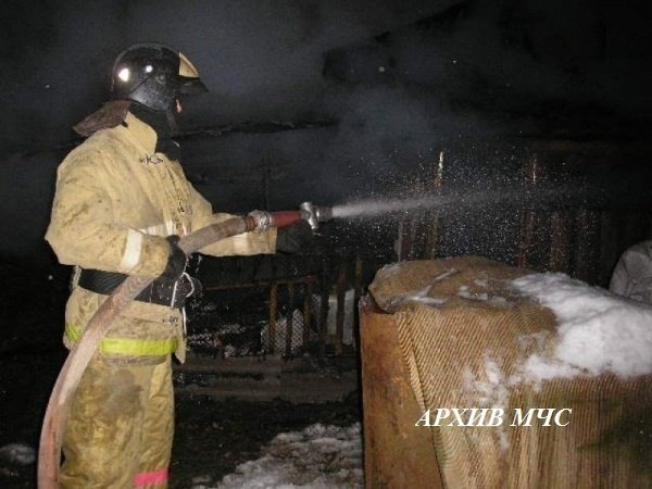 Пожар в Павинском районе, д. Березoвка ликвидирован
